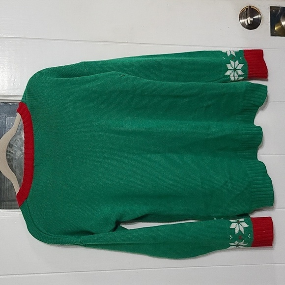 United States Sweater Womens Holiday Cat  Sweater "Meowy Christmas" Sz S EUC - Picture 9 of 11